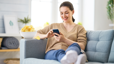 chips on facebook create a food distraction free environment