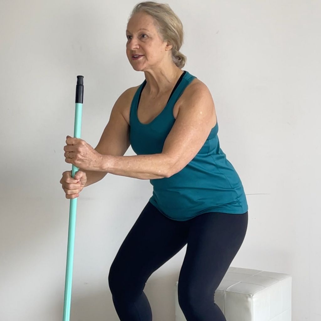 assisted squat
