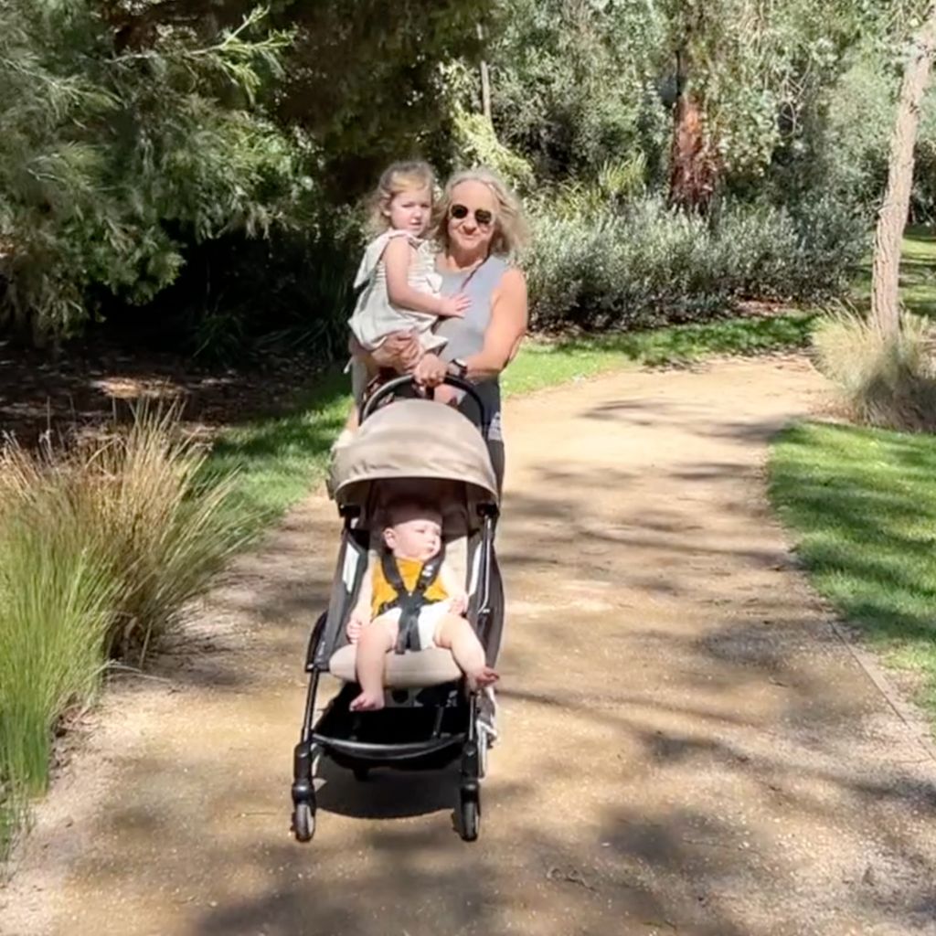 carrying child