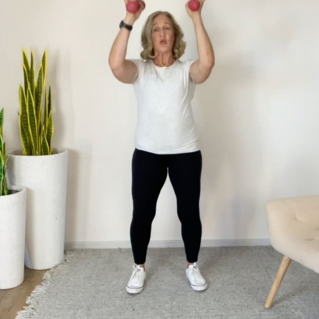 double overhead press