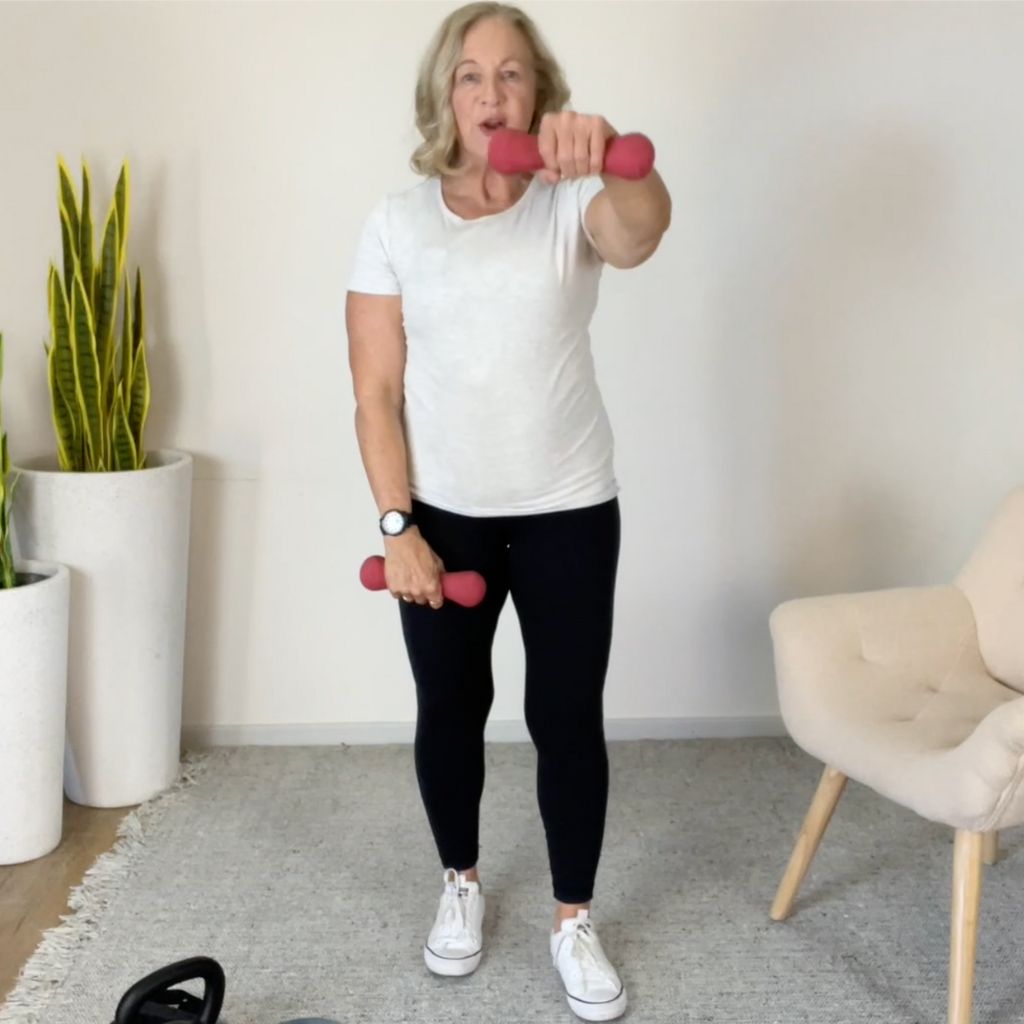 forward arm raises