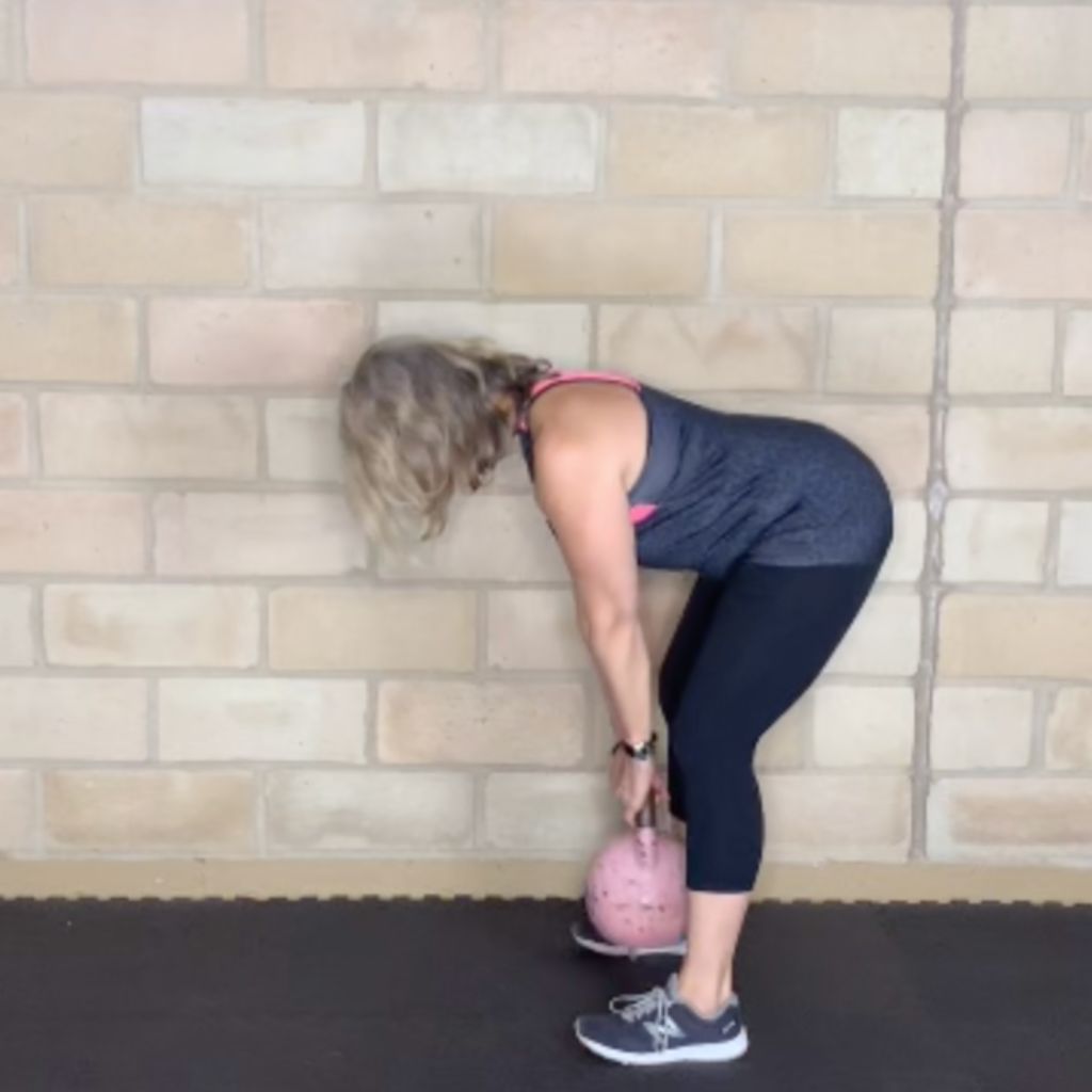 kettlebel deadlift