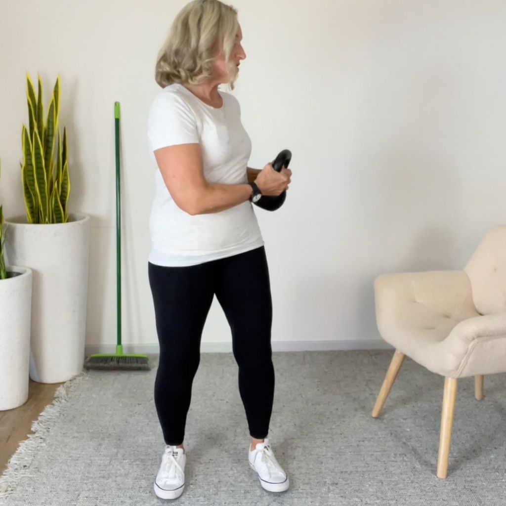 kettlebell side to side