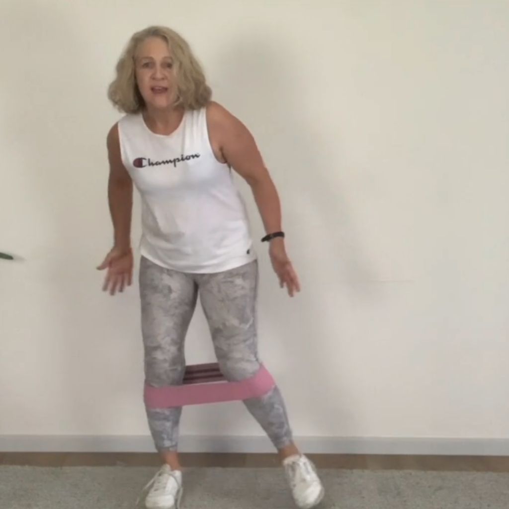 leg band lunging