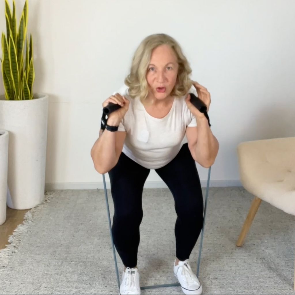 squatting resistance band