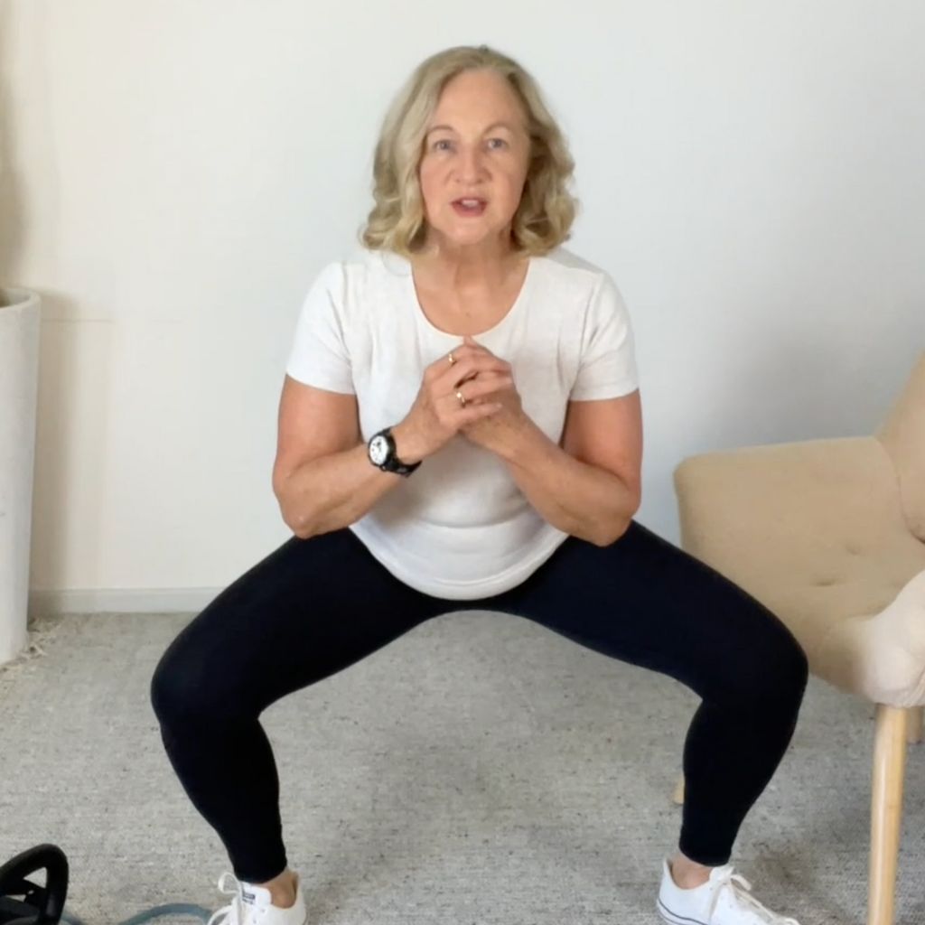 wide leg squat