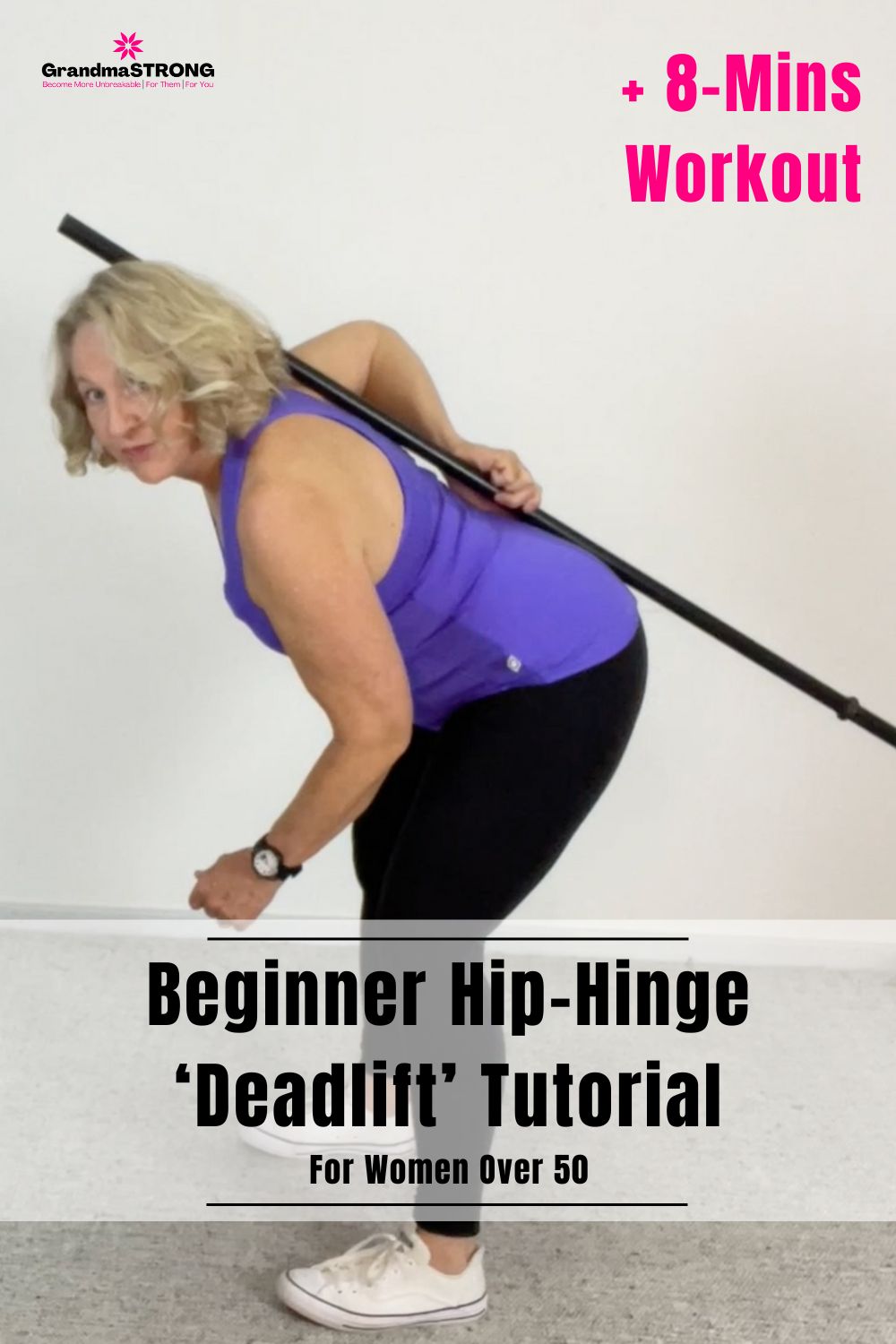 ADL#5: Beginner Bended Lifting Exercises for women Over 50