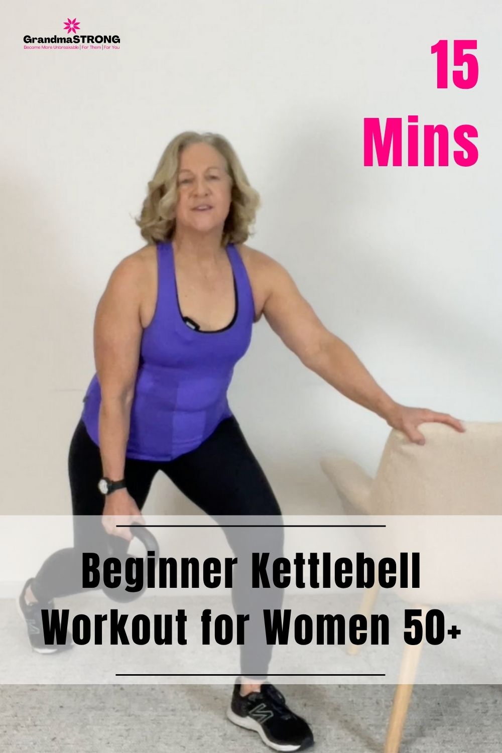 Beginner Kettlebell Workout for Women Over 50