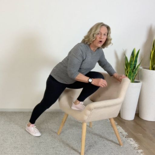 chair ankle stretch 2