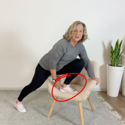 chair ankle stretch 3