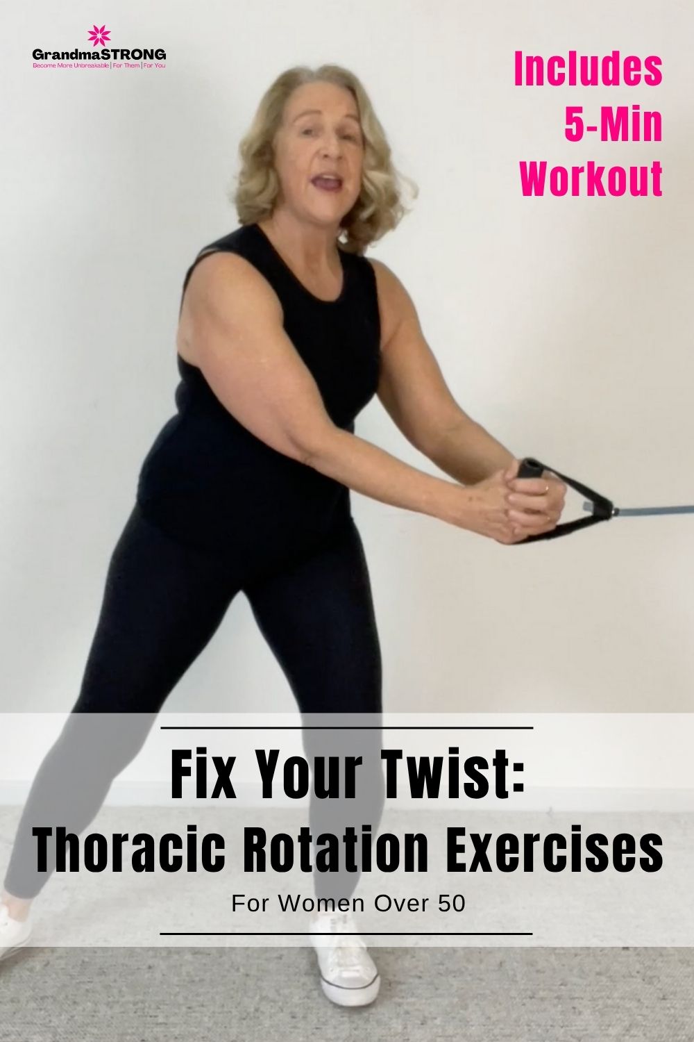 ADL#10: Fix Your Twist: Thoracic Rotation Exercises for Women 60+