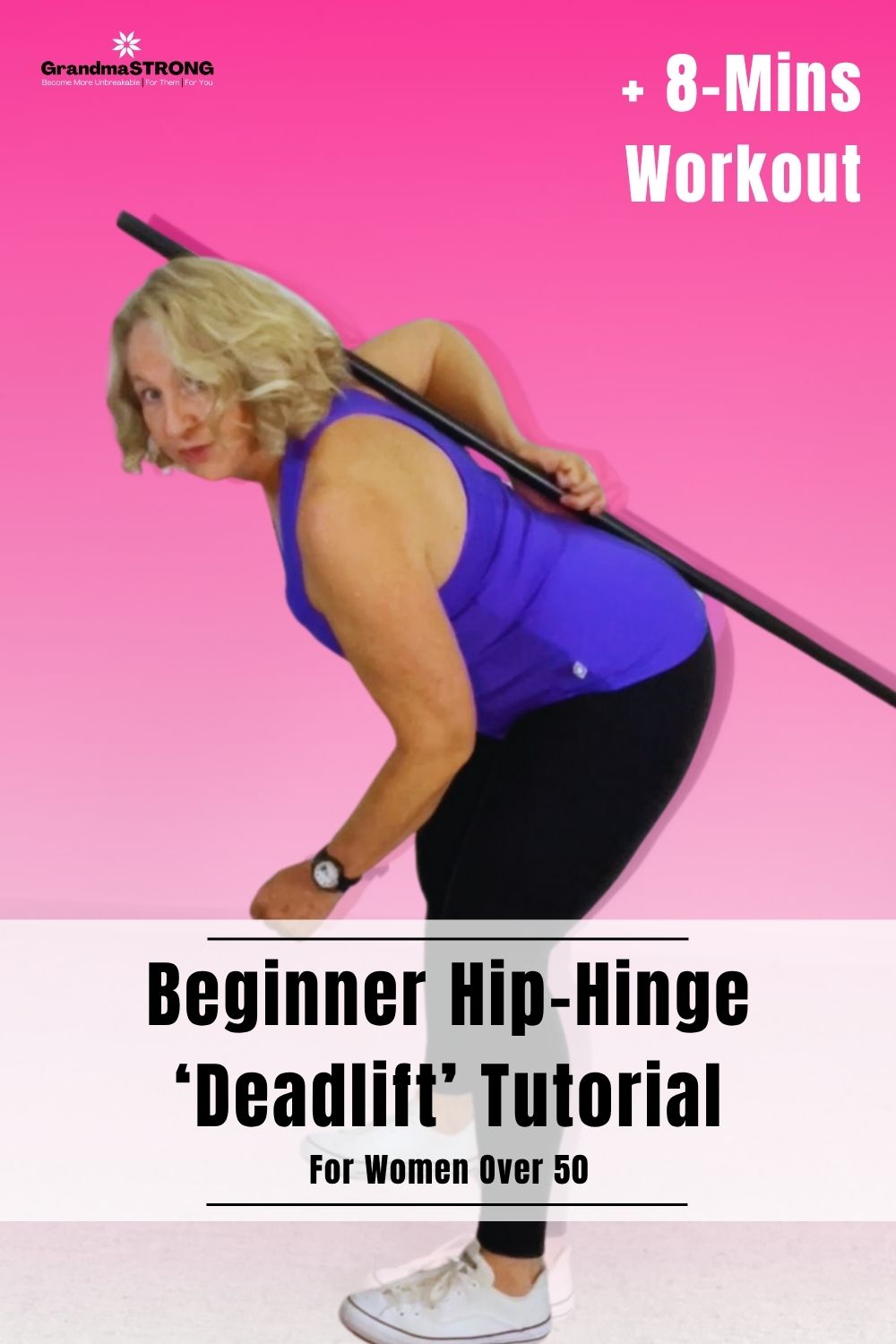 ADL#5: Beginner Bended Lifting Exercises for women Over 50