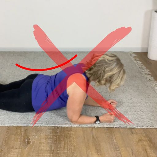 rolling mobility for women over 50 plank variations 4