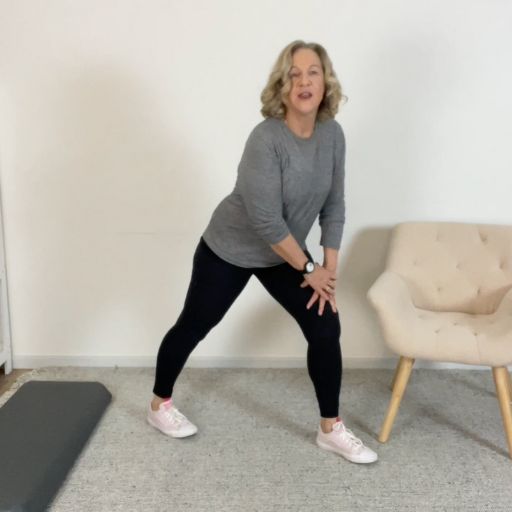 split leg ankle stretch 1