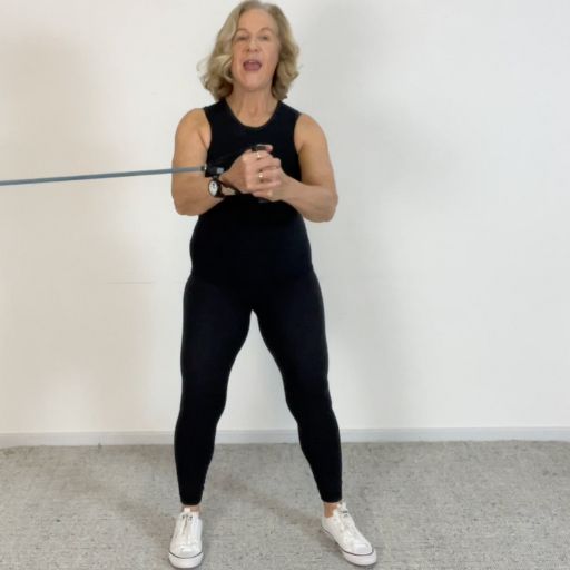 trunk rotation mobility band anti-rotation hold position