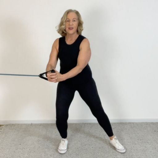 trunk rotation mobility band weight shift side to side with full rotation 2