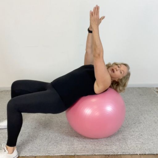 trunk rotation mobility fit ball rotation side to side 1