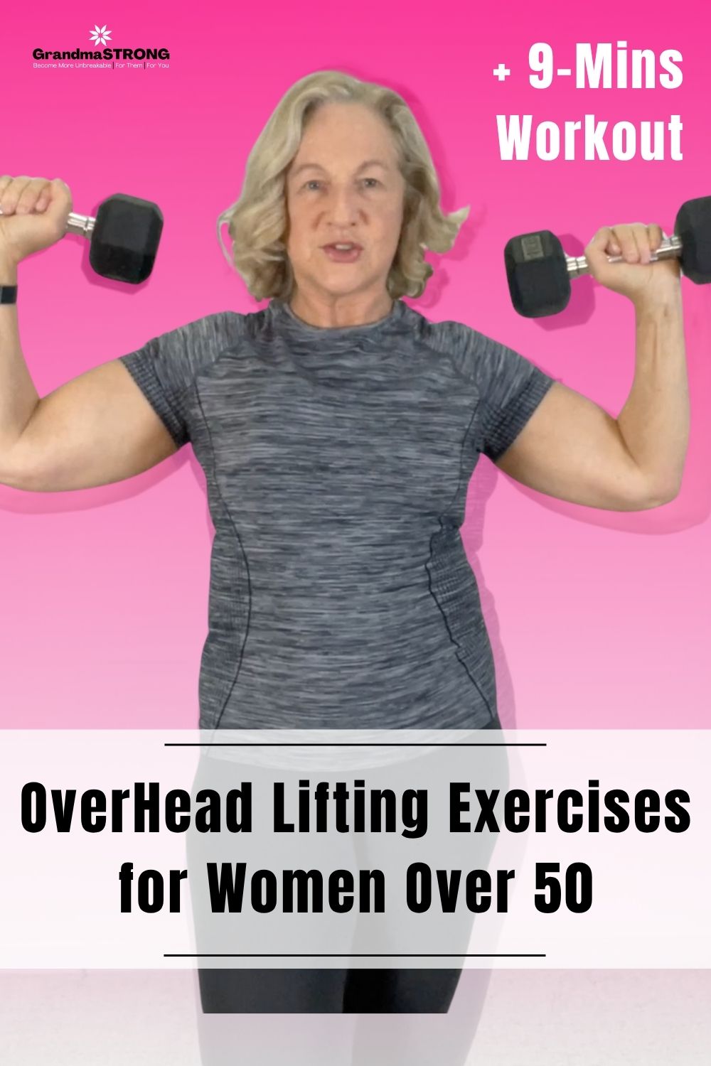 ADL#6: Overhead Lifting Shoulder Exercises for Women Over 50