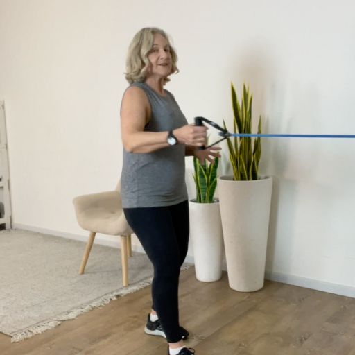 pulling movement band stance 5