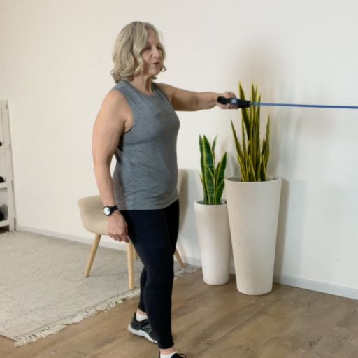 pulling movement band stance 8