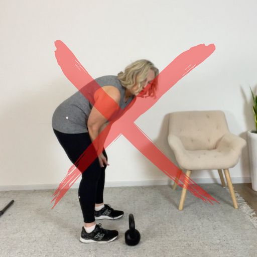 pulling movement with a kettlebell 5