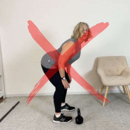 pulling movement with a kettlebell 6