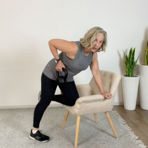 pulling movement with a kettlebell row 13