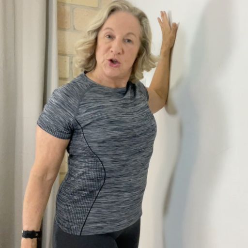 shoulder wall stretch 2
