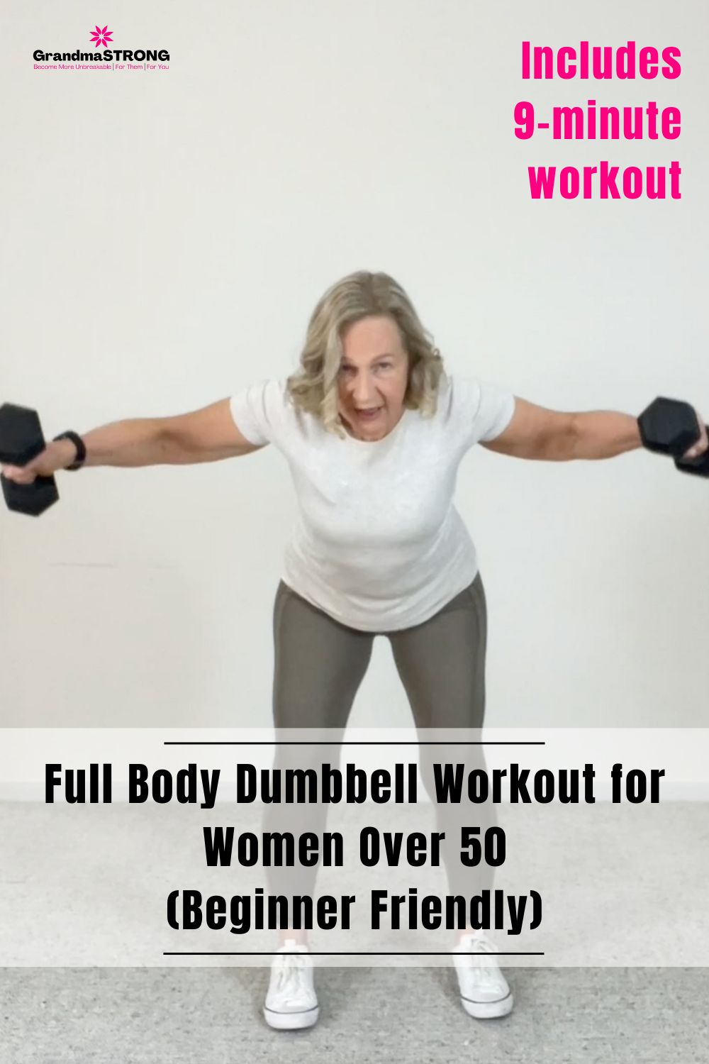 Full Body Dumbbell Workout for Women Over 50 (Beginner Friendly)