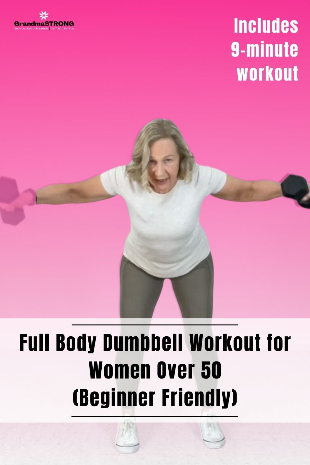 Full Body Dumbbell Workout for Women Over 50 (Beginner Friendly)
